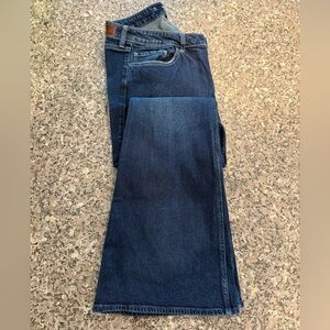 Hollister Women's Low Rise Flare - 14L - Dark Wash